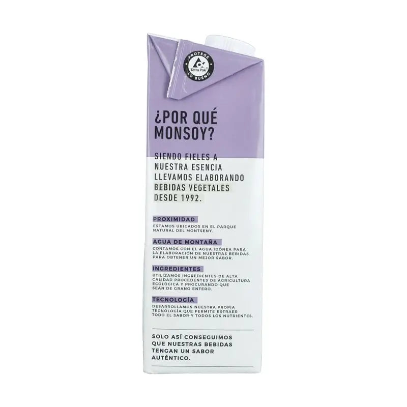 Monsoy Reis-Gemüse-Getränk 1Lt 6Pcs Bio
