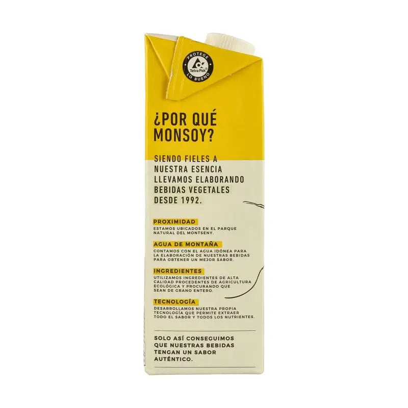 Monsoy Haferflocken-Gemüse-Getränk mit Calcium 1Lt 6Uds. bio