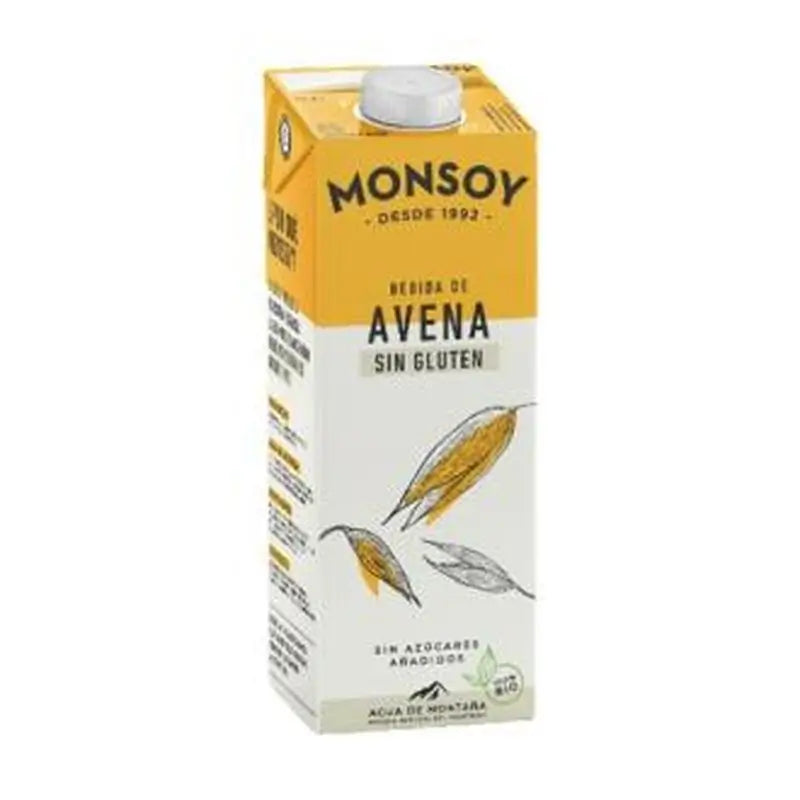 Monsoy Glutenfreies Haferflocken-Gemüse-Getränk 1Lt 1 pc Bio