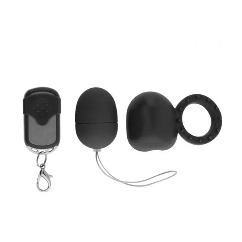 Moove Vibrationsring mit Fernbedienung Schwarz