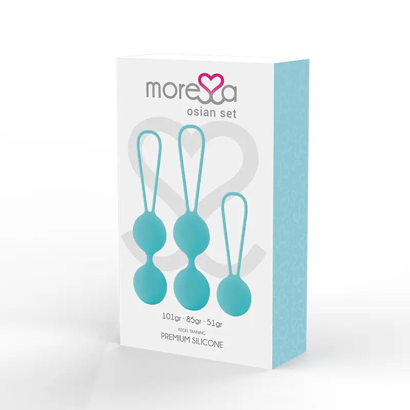 Moressa Osian Set Premium-Silikon Türkis