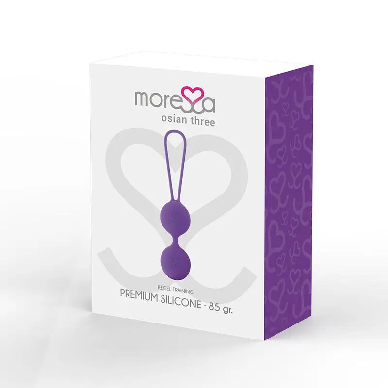 Moressa Osian Drei Premium-Silikon-Lila