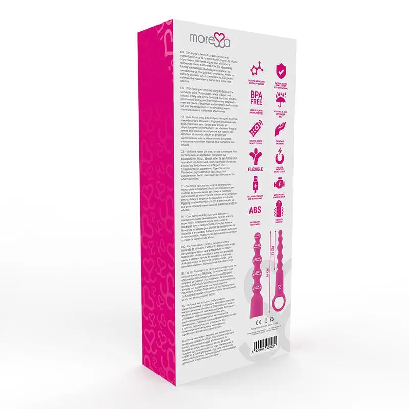 Moressa Ronie Fernsteuerung Anal Pleasure Pink