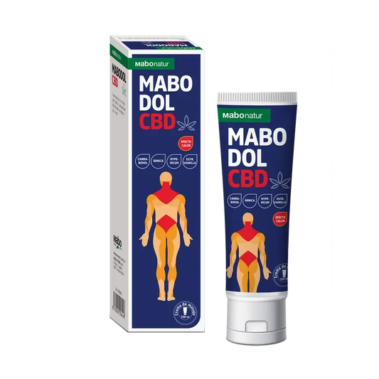 MaboDol CBD Massagecreme Wärmende Wirkung, 120 ml
