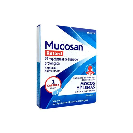 Mucosan Retard 75Mg Extended Release, 10 Kapseln