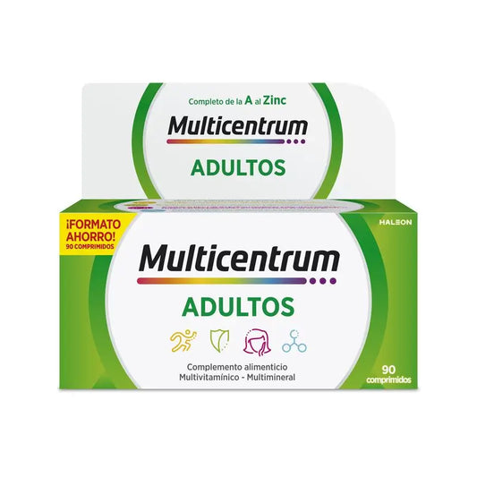 Multicentrum Multivitamin-Nahrungsergänzungsmittel für Erwachsene, 90 Tabletten