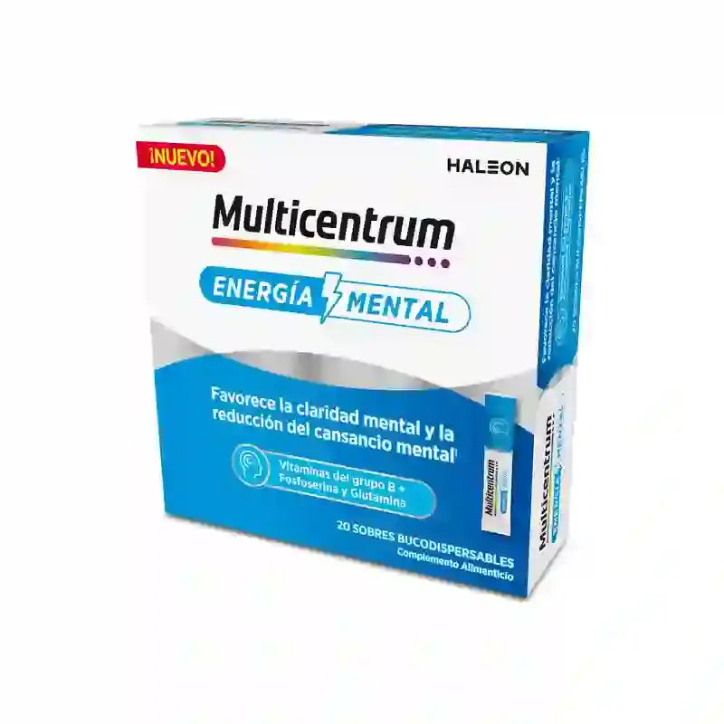 Multicentrum Mental Energy, 20 Bucodispersible Sachets