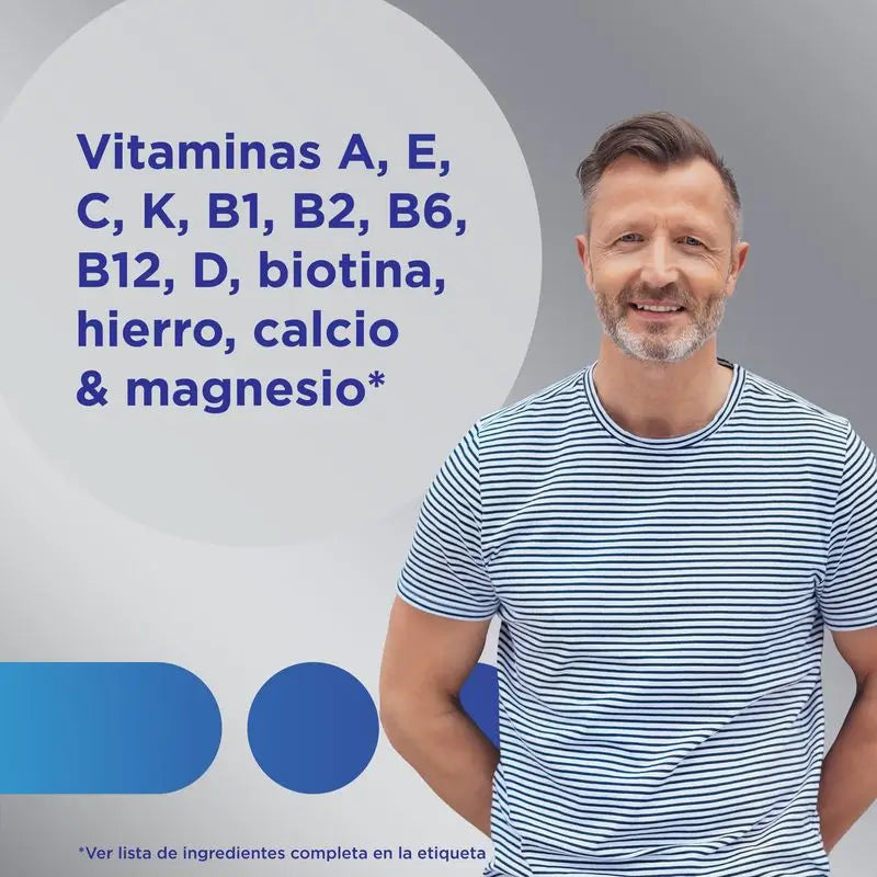 Multicentrum Man 50+ Multivitamin-Nahrungsergänzungsmittel, 90 Tabletten