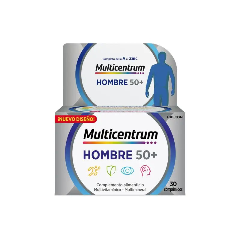 Multicentrum Men's 50+ Multivitamin, 30 Tabletten