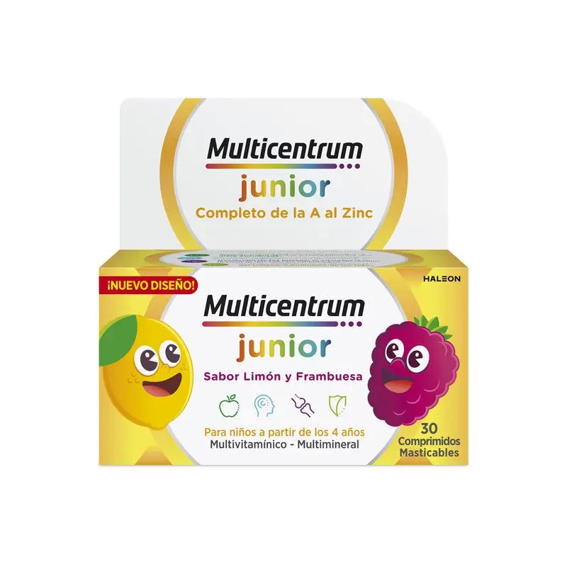 Multicentrum Junior Multivitamin + 4 Jahre, 30 Tabletten