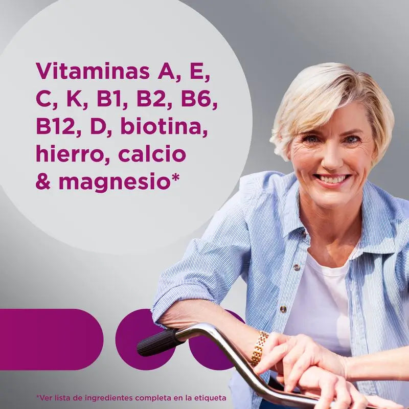 Multicentrum Women's 50+ Multivitamin-Nahrungsergänzungsmittel, 30 Tabletten