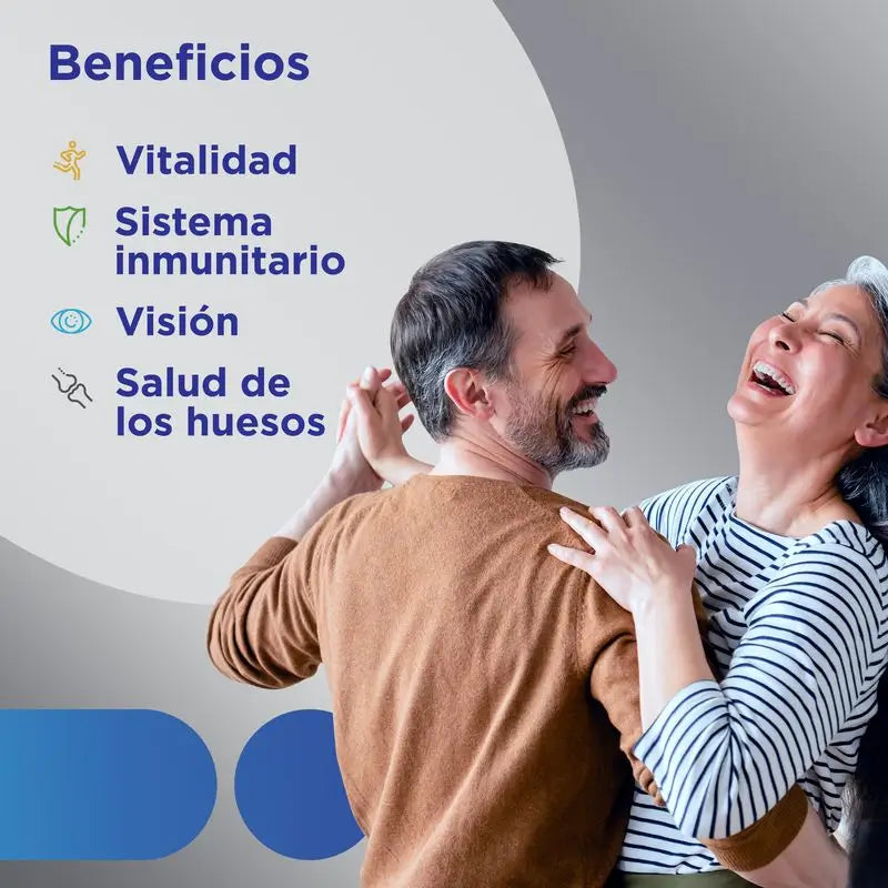 Multicentrum Erwachsene 50+ Multivitamin-Nahrungsergänzungsmittel für Erwachsene 50+, 90 Tabletten