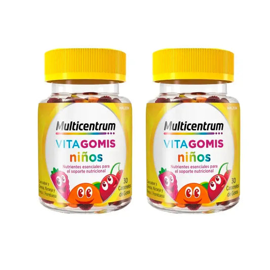 Multicentrum Vitagomis Junior Pack 2 x 30 Gummibärchen