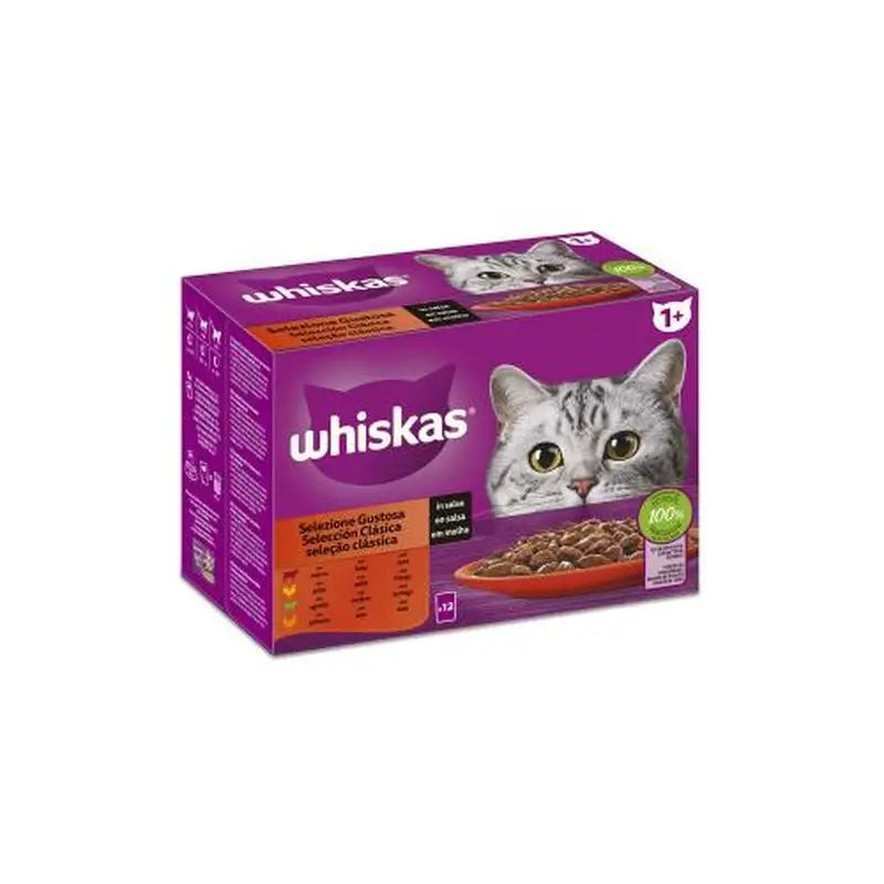 Whiskas Multipack Classic Fleisch Auswahl 4X12X85Gr