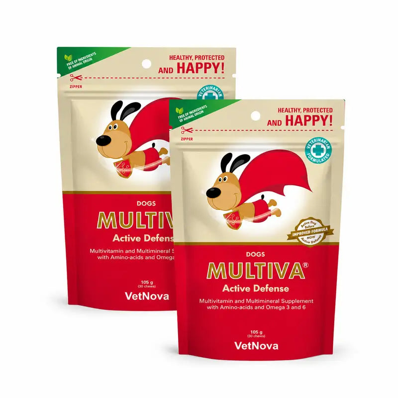 Multiva Active Defense Dog, 2er-Pack à 30 Kausnacks