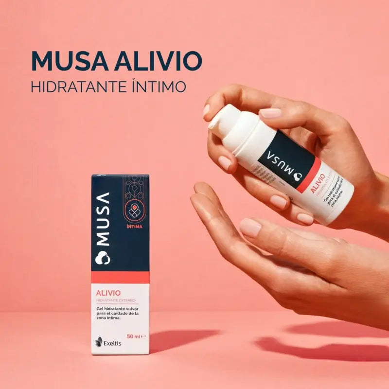 Musa Vulvar Moisturising Relief, 50 ml + Hydragin Vaginal Moisturiser, 6 Kanülen