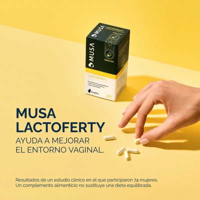Musa Duplo Lactoferty Probiotic Fruchtbarkeit , 2 x 30 Kapseln