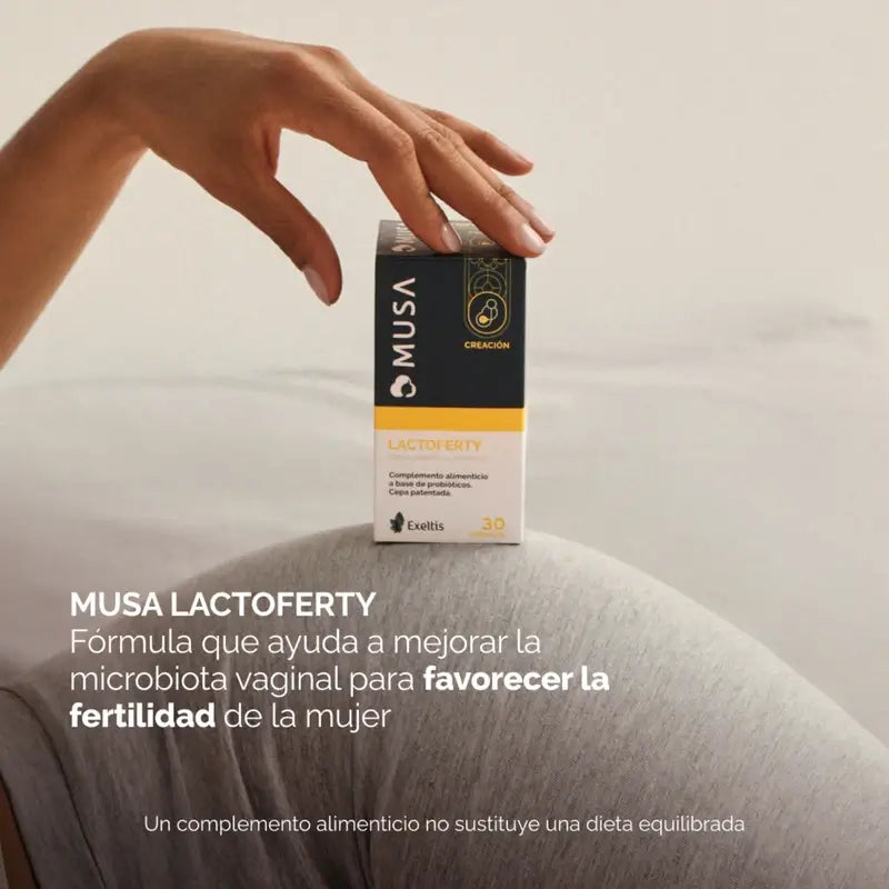 Musa Duplo Lactoferty Probiotic Fruchtbarkeit , 2 x 30 Kapseln