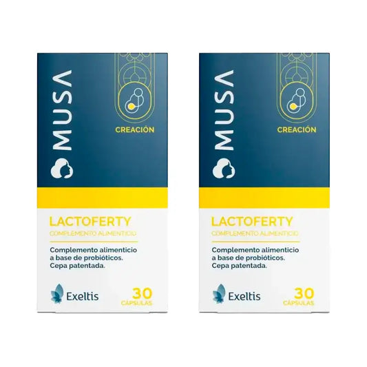 Musa Duplo Lactoferty Probiotic Fertility , 2 x 30 capsules