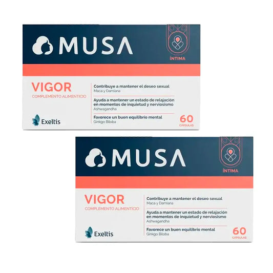 Musa Duplo Vigor Libido , 2 x 60 capsules