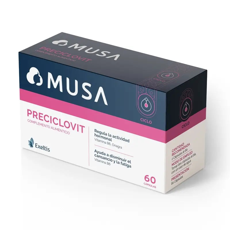 Musa Preciclovit Prämenstruell, 60 Kapseln
