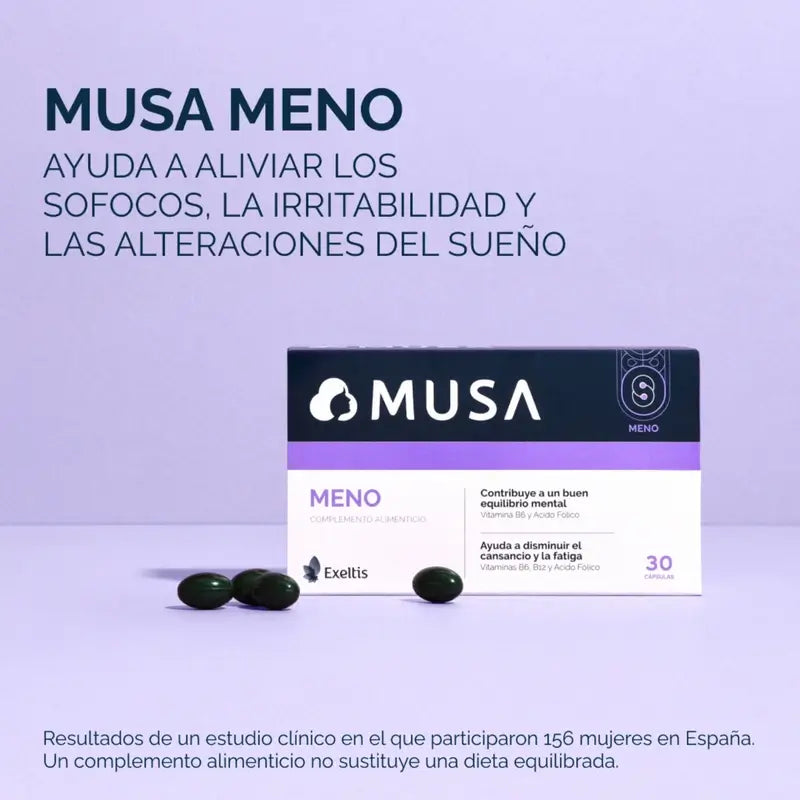 Musa Triplo Menopause Nahrungsergänzungsmittel, 3 x 30 Kapseln