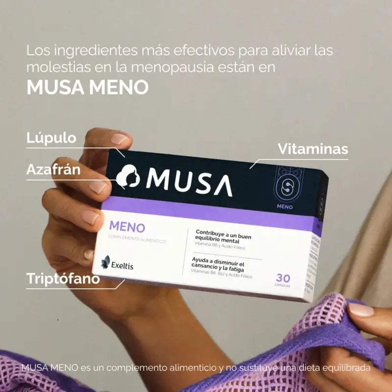 Musa Triplo Menopause Nahrungsergänzungsmittel, 3 x 30 Kapseln