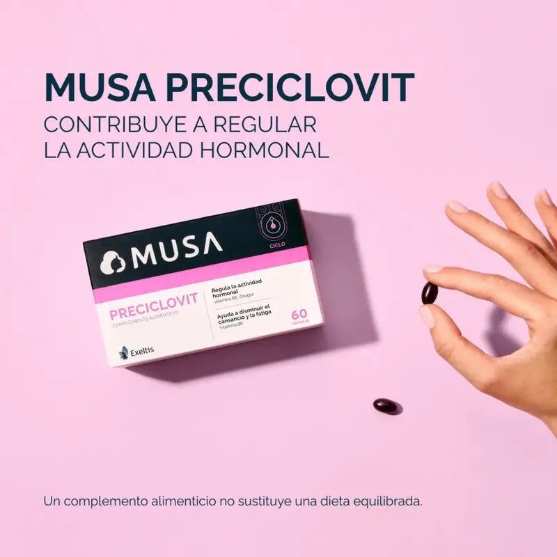 Musa Triplo Preciclovit Prämenstruell , 3 x 30 Kapseln