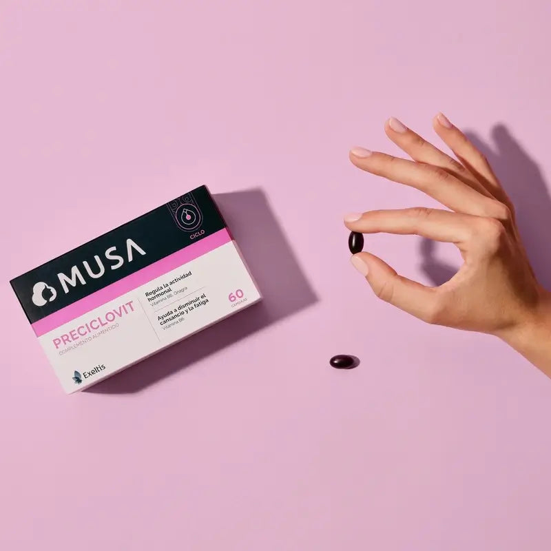 Musa Triplo Preciclovit Prämenstruell , 3 x 30 Kapseln