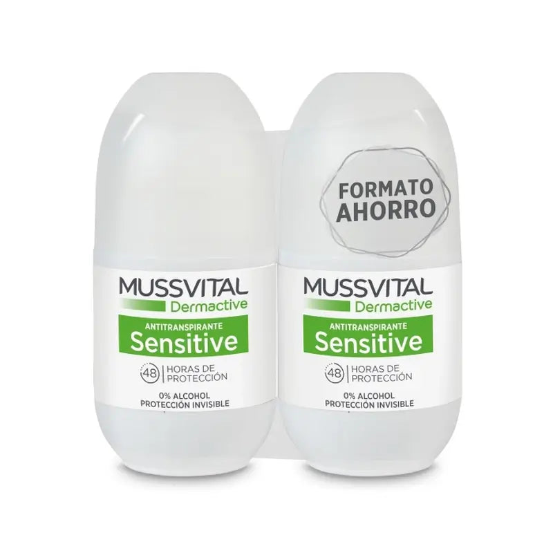 Mussvital Derma Deo Sensitiv , 2x75 ml