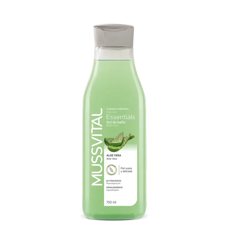 Mussvital Essentials Aloe Vera Badegel , 750 ml