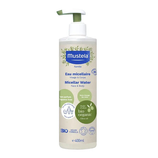 Mustela Bio-Micellarwasser, 400ml