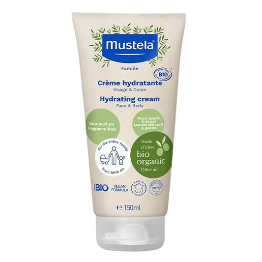 Mustela Bio-Feuchtigkeitscreme, 150-ml-Tube