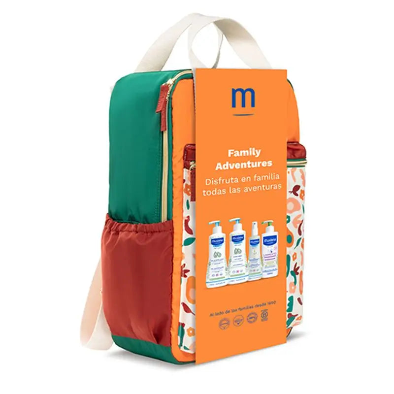 Mustela Rucksack Family Adventure Terracotta
