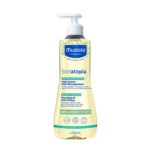 Mustela Stelatopia Bade- und Duschöl, 500 ml