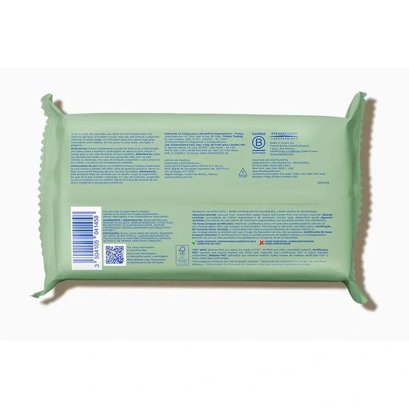 Mustela Reinigungstücher mit Avocado Bio, 60 Stück