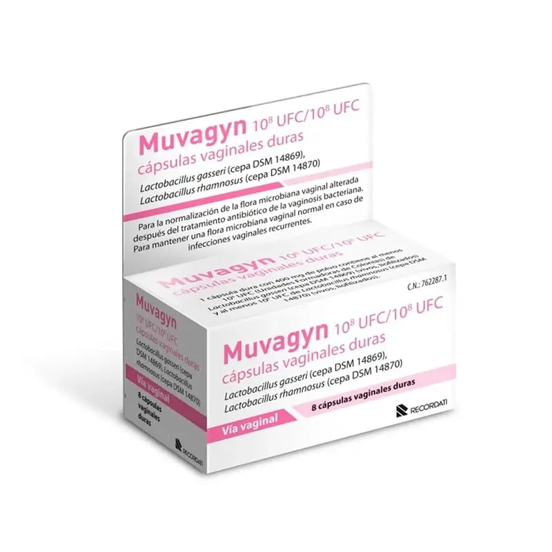 Muvagyn Vaginal-Kapseln 10E8 cfu/ 10E8 cfu, 8 Kapseln.
