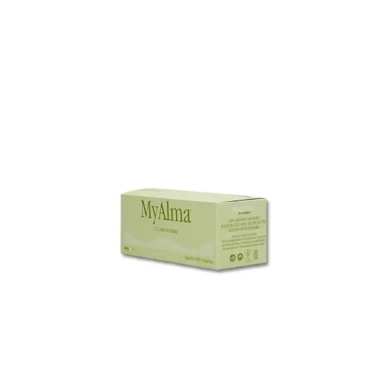 Myalma Slipeinlagen aus 100% Bio-Baumwolle, 20 Stück.