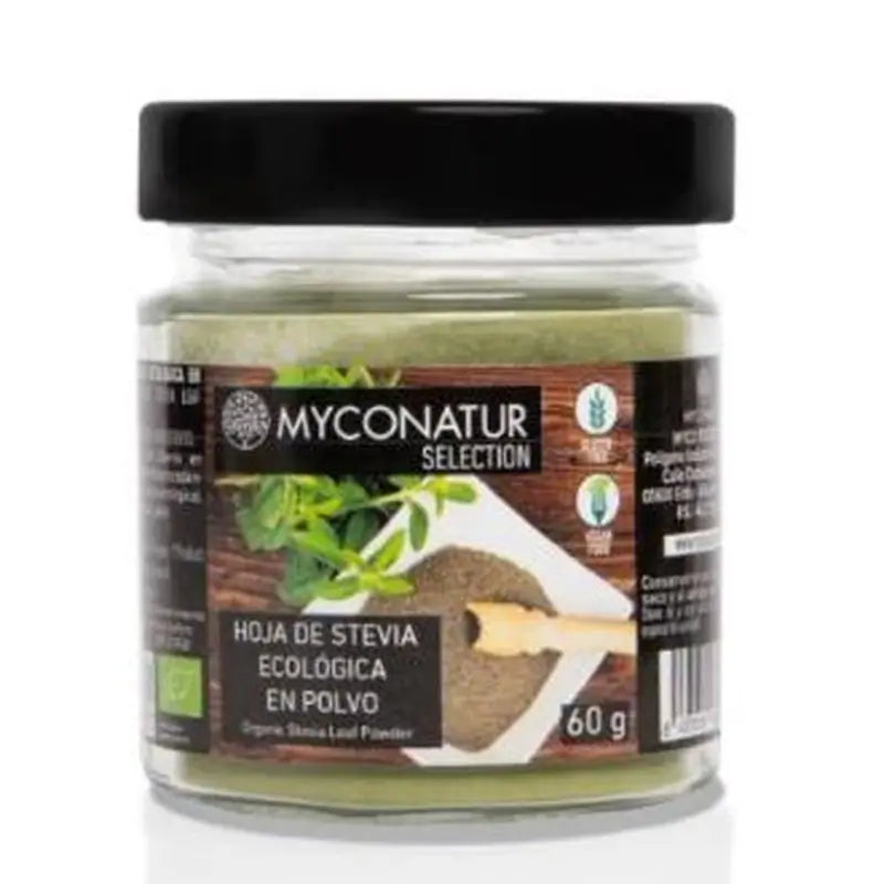Myconatur Myconatur Stevia Blatt Pulver 60Gr. Eco