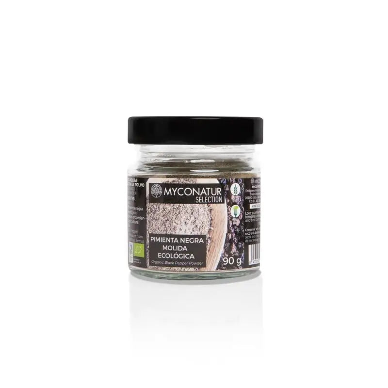 Myconatur Myconatur Schwarzer Pfeffer gemahlen 90Gr. Eco