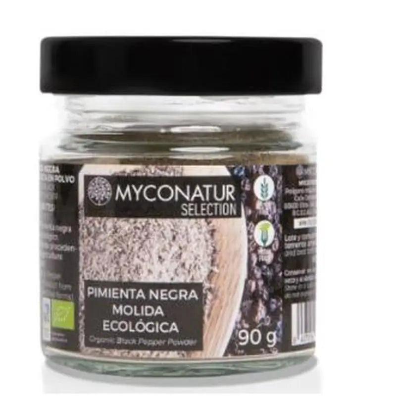 Myconatur Myconatur Schwarzer Pfeffer gemahlen 90Gr. Eco