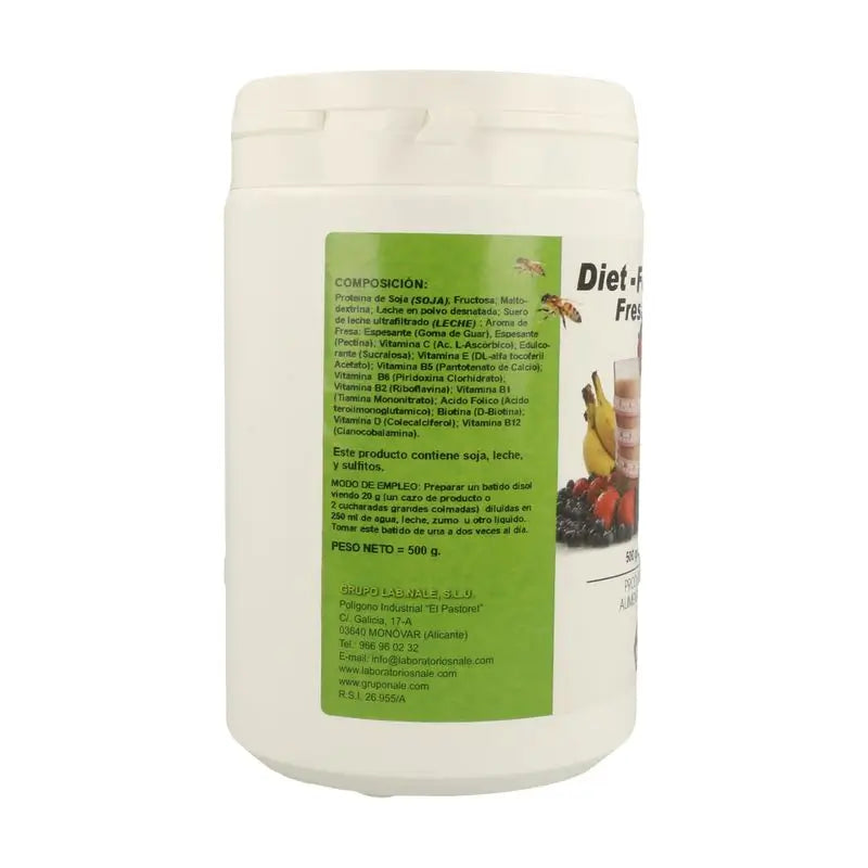 Nale Diet Food Erdbeergeschmack Shake 500Gr