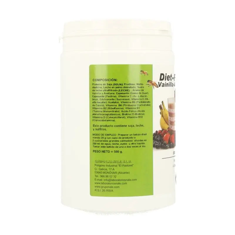 Nale Diätkost Vanille-Haselnuss-Milchshake 500Gr