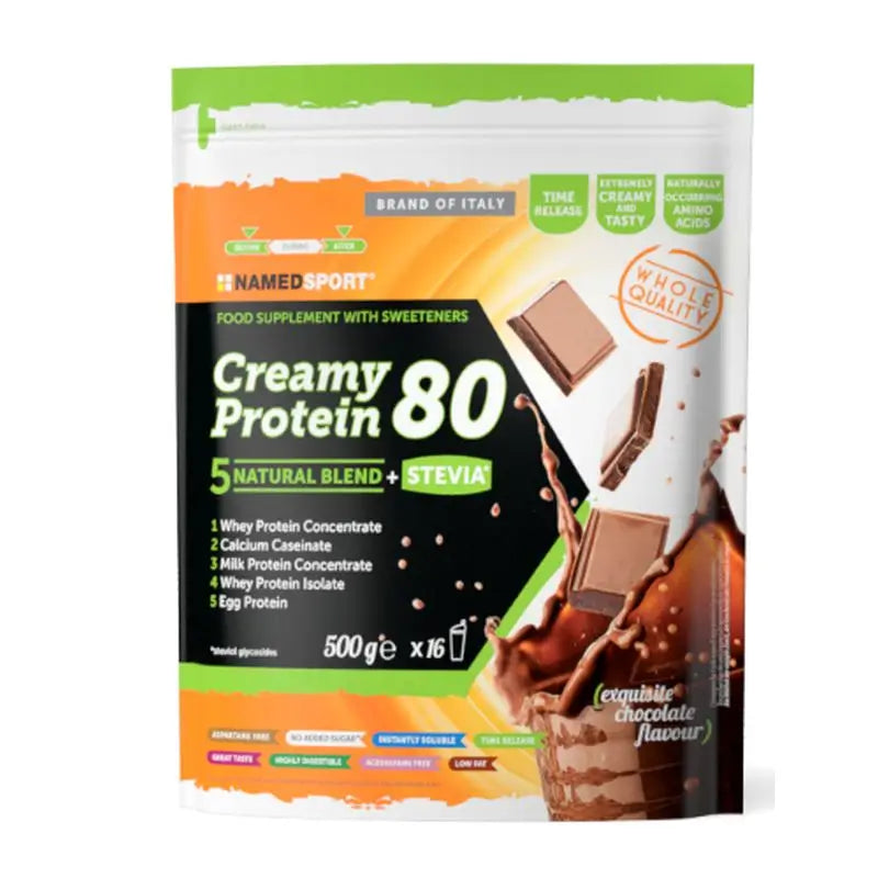Named Sport Creamy Protein Exquisite Chocolate , 1 Beutel à 500 g
