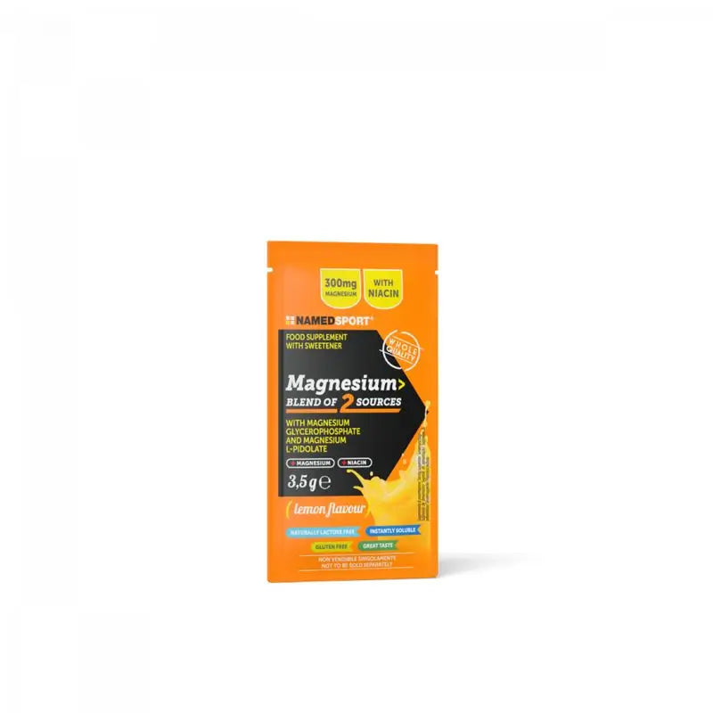 Named Sport Vitamine & Mineralien Magnesium-Mischung aus 2 Quellen, 1 Schachtel mit 20 Beuteln