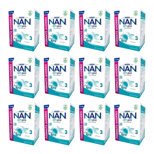NAN Optipro 3 Follow-on Formula, Pack of 12 x 1200 g