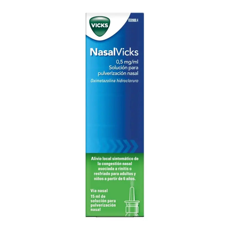 Nasalvicks 0,5 mg/ml Nasenzerstäuber, 15 ml