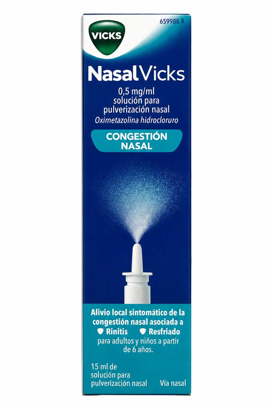 Nasalvicks 0,5 mg/ml Nasenzerstäuber, 15 ml