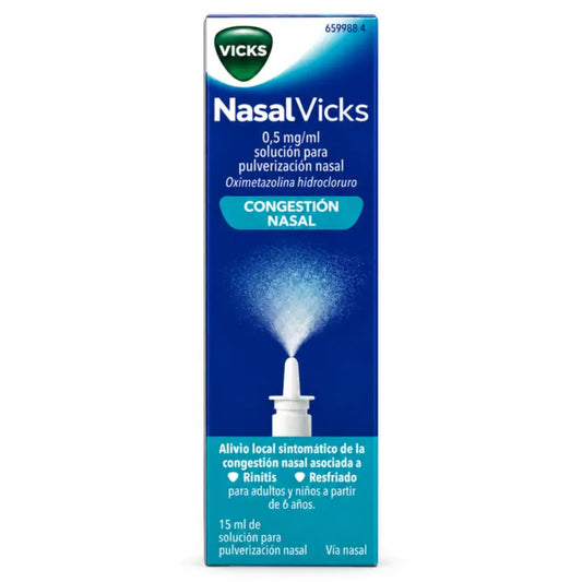 Nasalvicks 0,5 mg/ml Nasenzerstäuber, 15 ml