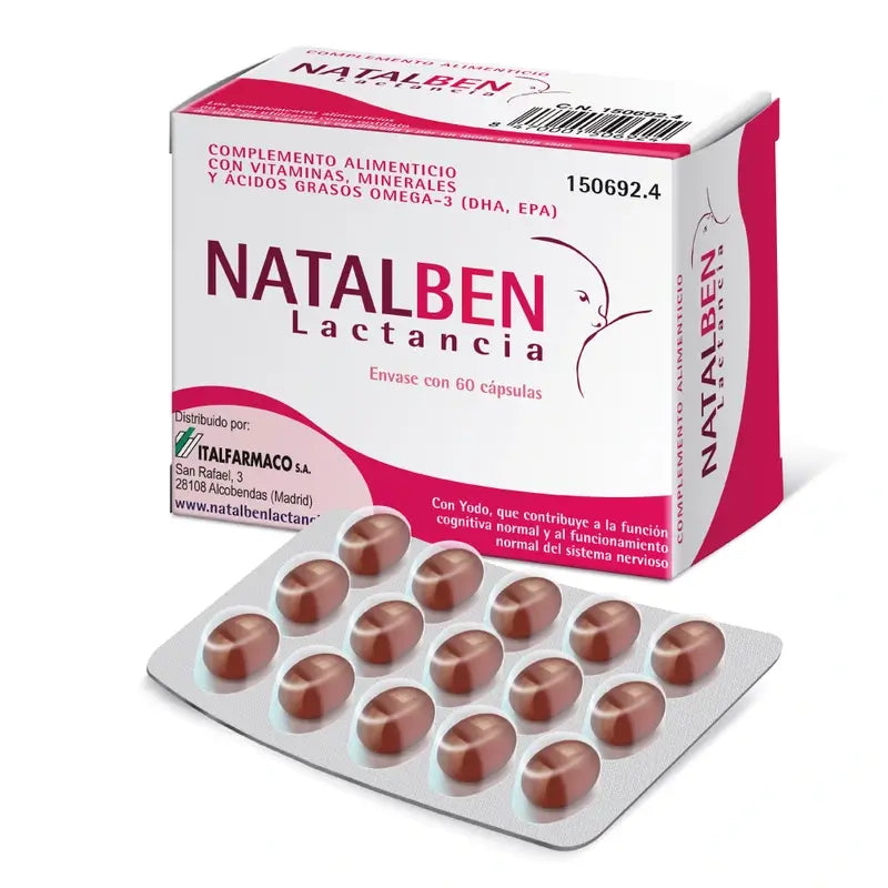 Natalben Breastfeeding, 60 Kapseln
